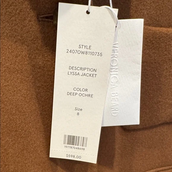 VERONICA BEARD Lyssa Jacket NWT  size 8 - Picture 5 of 7